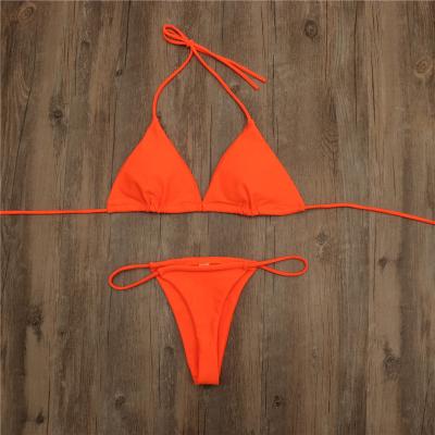 China Swimwear 2021 two-piece swimwear women bikini swimwear girls beach wear African junior swimwear sexy Anti-UV biquini for sale