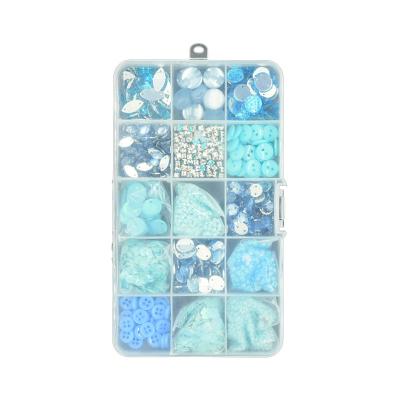 China Sweater Coat Shoes Caps Bags Diy Hot Popular Stats Ins Jewelry Making Kit Buttons PET Sequin Rhinestones Glass Seed Beads DIY Set for sale