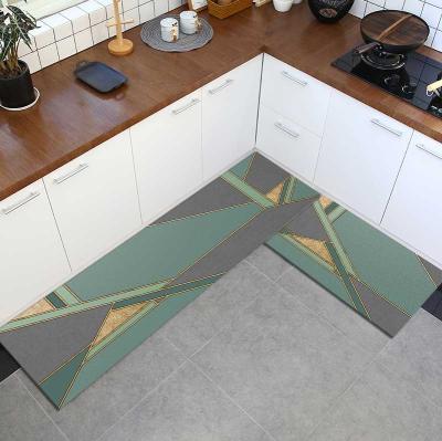 China China Washable Sublimation Printed Decoration Kitchen Mat Covers for sale