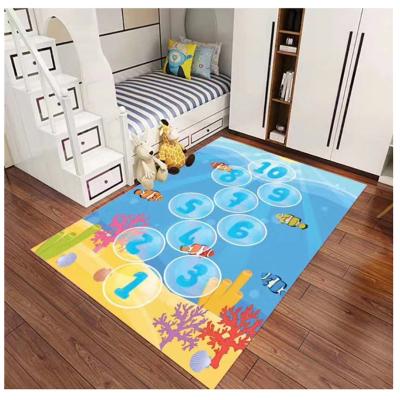 China Washable Kids Design Rug Kids Play Mat Play Room Rug for sale