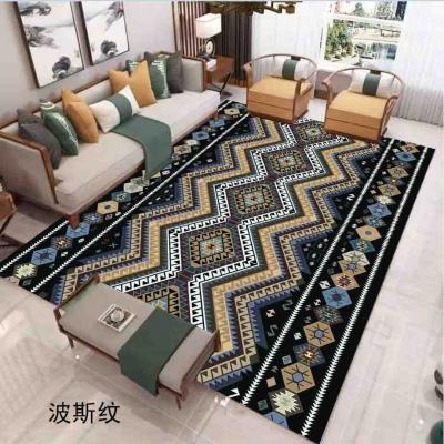 China Large Style Cheap Persian Carpet Living Room Rug Washable Coloring Blanket for sale