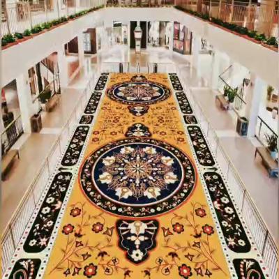 China Commercial washable porcelain rug runners, walkway rug, hallway rug for sale