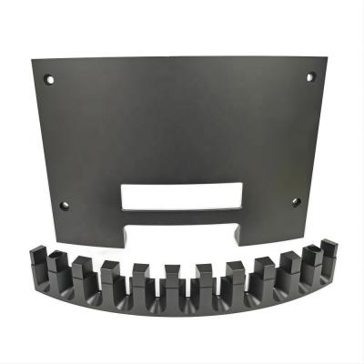 China OEM Precision CNC Aluminum Sheet Metal CNC Machining Black Anodized Milling Parts for sale