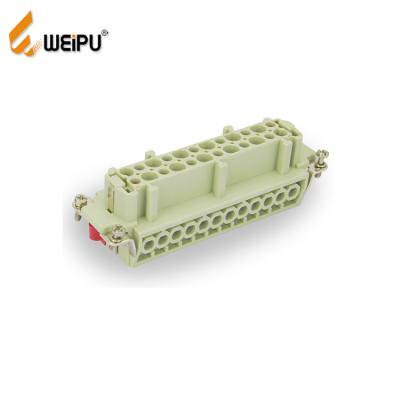 China Cable Insulation Power WEIPU HAVE-010 16A 830V 10Pin Quick Splice Female And Male Connectors for sale