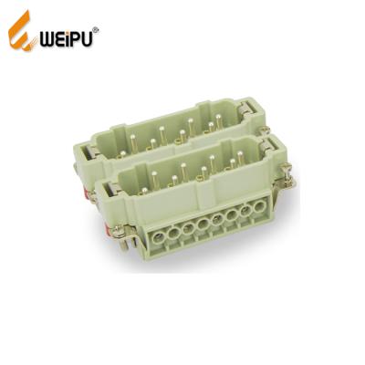 China WEIPU HAVE-012 16A 830V 12Pin Quick Splice Female And Male Isolation Waterproof Power Connector for sale