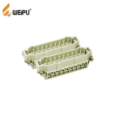 China WEIPU HAVE-032 16A 690V 32Pin Power Quick Splice MFC Female Rectangular Connector for Automation Equipment for sale