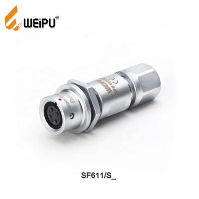 China Power Weipu SF611/S SF6 Series Female Fast Cable Wire Inline Connector for sale