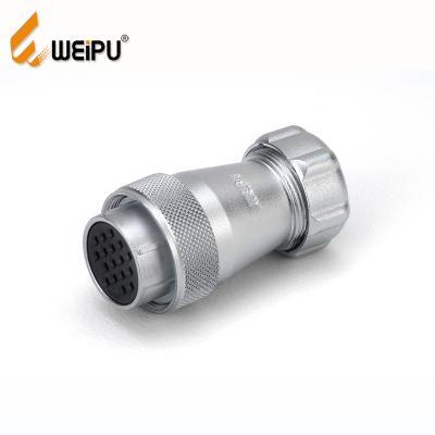 China Weipu WS Series Industrial Circular Connector WS-TP Plug For Metal Pipe for sale