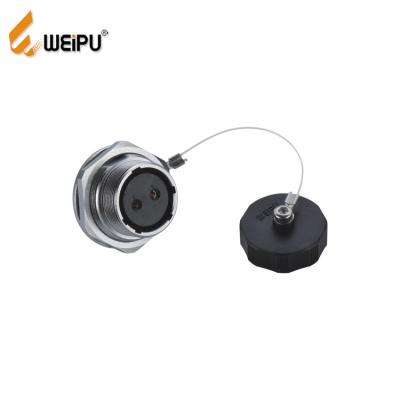 China Onboard Power 2021 WEIPU Series WF16-ZMQ ip67 6pin Front-nut-mount Receptacle Male Connectors for sale