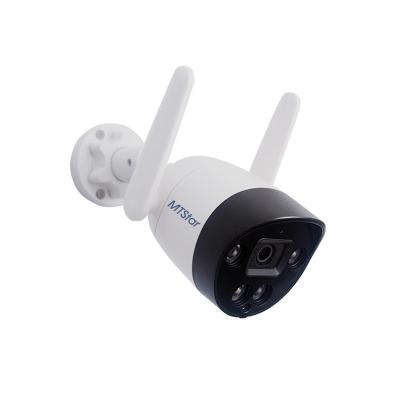 China NIGHT VISION 1080P WiFi IP Camera Card Slot White Lightweight + IR LED Two Way Audio Camera with Memory Card Slot Mini Camera wifi for sale