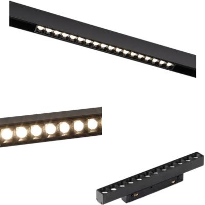 China Modern Low Voltage Magnet Led Lighting Track System Including Aluminum Track Rail And Magnet Lights for sale