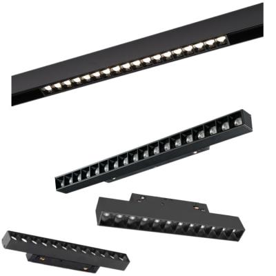 China Modern Magnetic Track System LED Track Light 6w 48V 12W 18W 24W Magnetic Track Lamp for sale