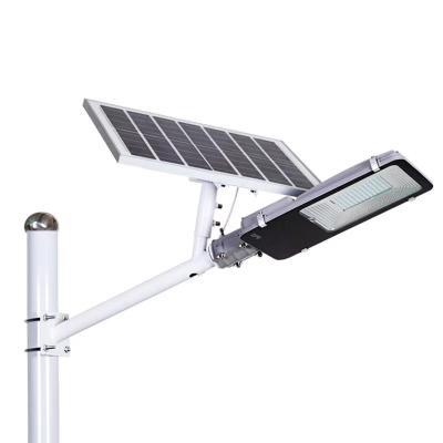 China Outdoor Waterproof Road System Light 100w LED Solar Remote Control Solar Street Light for sale