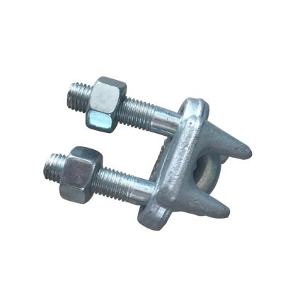 China Ductile Type US Drop Forged Wire Rope Clips for sale