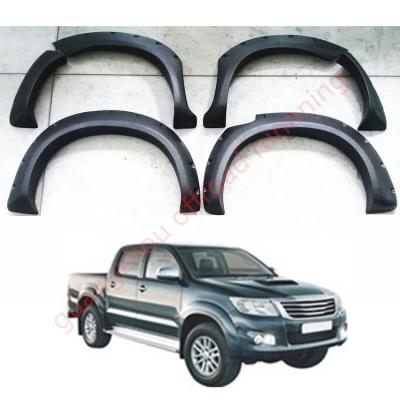 China ABS 4X4 Hilux Parts Plastic Fender Flares For Hilux VIGO 2005-2011 for sale