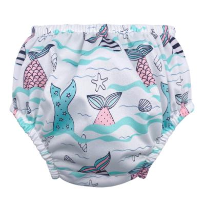 China Goodbum Charcoal Printed Baby Cloth Adjustable Bamboo Cloth Diapers Reusable Training Pants Unisex Toddler Toilet Training for sale