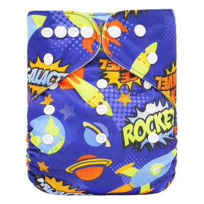 China Wholesale Reusable Washable Suede Cloth Goodbum Diaper Cloth Baby Printed Inner Diaper for sale