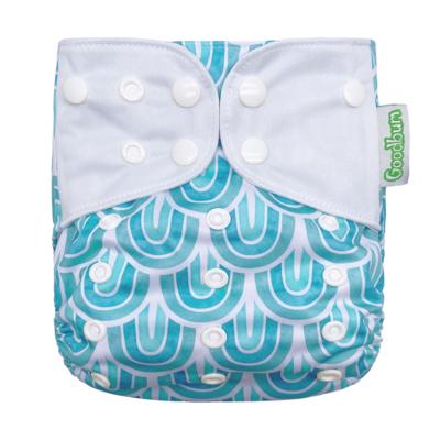 China 2021 Summer New Design Printed Breathable Mesh Cloth With Double Gussets Baby Cloth Diaper for sale