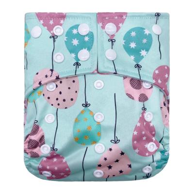 China 2020 Goodbum 2020 Snaps Square Cloth Printed Cloth Double Layer Diaper Pocket Cloth Diaper For Baby for sale