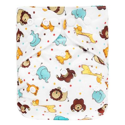 China Wholesale Cloth Diaper Goodbum Baby Cloth Printed Reusable Diapers for sale