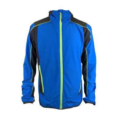 China Hot Sale Customized Logo Mens Waterproof Jacket QUICK DRY Running Plus Size Jacket for sale