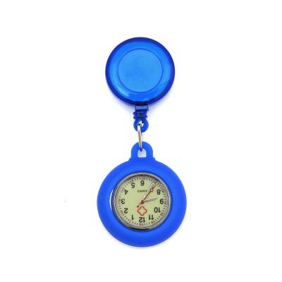 China Factory Price Retractable Luminous Mini Doctor Watch Portable Nurse Watch Pointer Pocket Light Weight for sale