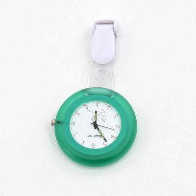 China Factory Price Luminous Nurse Timing Tool Personalized Nurse Watch Round Digital Analog Pocket Watch for sale