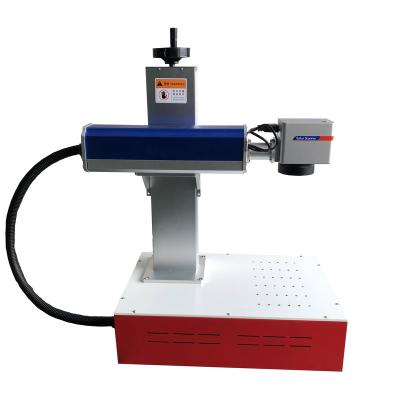 China 30w Fiber Laser Marking Machine Air Cooled Laser Engraving Machine Slot Type for sale