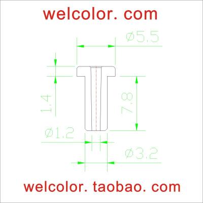 China High Quality Safe KX-3.2 China T Type Cavity Silicone ID Sealing Rubber Gasket Inner Ring OD 1/8