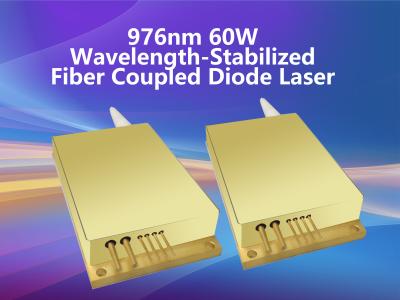 China 976nm 60W Wavelength-Stabilized High Brightness Fiber Coupled Diode Laser for sale