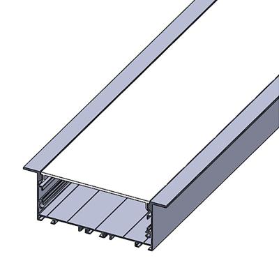 China Aluminum Panel Light LED Profiles 80*35 Aluminum Channel for sale