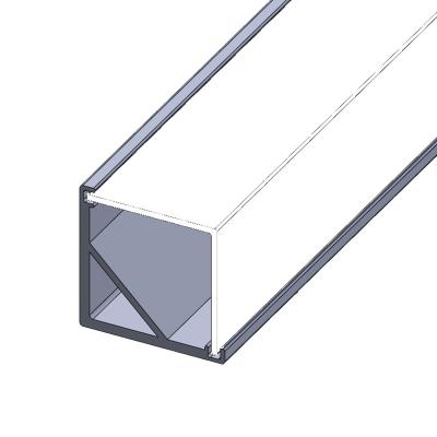 China Aluminum Extrusion Profiles 13*13 Mm Light Panel LED Channel Aluminum Channel for sale