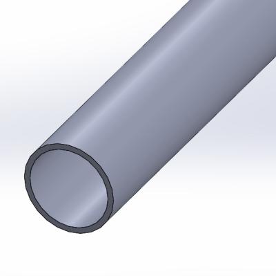 China Decorations Extruded 0.3-0.6mm Alloy Profile 6063-T5 Wall Thickness Thin Aluminum Circular Tube Aluminum Profiles for sale