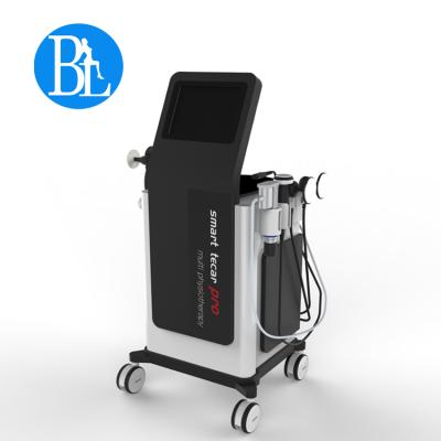 China ultrasound therapy 3 tecar handles with SW1000 shockwave for sale