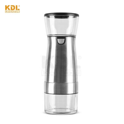 China Sustainable Stainless Steel Electric Rechargeable Coffee Grinder With USB Cable for sale