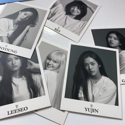 China Wholesale 6pcs/set China Card Photo Card Kpop IVE Lomo for sale