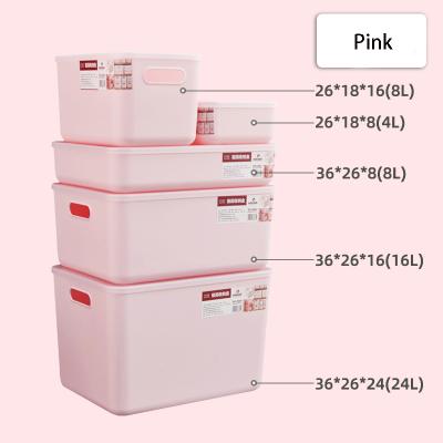 China 2022 Viable Hot Sale Wholesale Customized Plastic High Quality Home Stackable Storage Box With Lid for sale