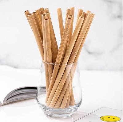 China Sustainable Bamboo Disposable Straws And Factory Biodegradable Straws Disposable Natural Biodegradable Straw for sale