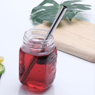 China Viable Hot Sale Bar Accessories Drinking Straw 304 Stainless Steel Drinking Straw Milk Tea Coffee Straw for sale