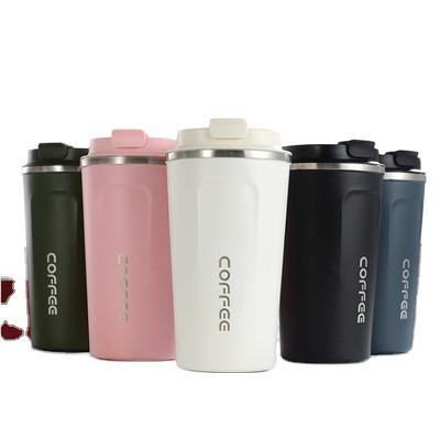 China 380ml And 500ml Bpa Large Mouth Viable Free Coffee Mug Powder Water Stainless Steel Vacuum Coated Insulated Tumbler for sale