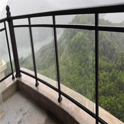 China Traditional aluminum stair grill designs handrailing aluminum gate for villa courtyard for sale