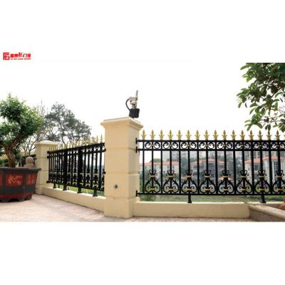 China Art Aluminum Balustrade Luxury Decorative Color Easily Assembled Power Coated Villa Garden Fence Aluminum Balcony Fencing Aluminum Balustrade for sale