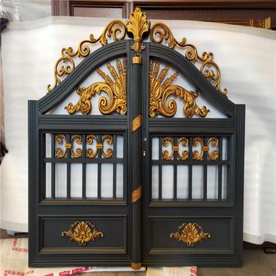 China Easily Assembled Wholesale Premium Easily Assembled Villa And Courtyard Aluminum Main Gate for sale