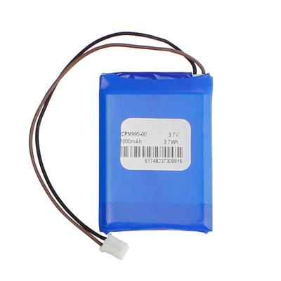 China Customizable Breast Pump 693346 1Ah Lithium Polymer Battery Pack For Portable Printer / Mobile Device Printing for sale