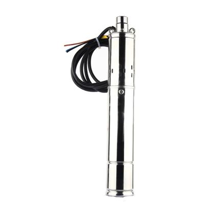 China Farmland Irrigation High Lift Meters 50 4 Inch Stainless Steel Screw Pump Solar System Kit Solar Pumping Water Pump for sale