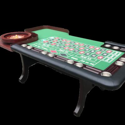 China MDF+Wood+PU 96inch Roulette Table With 18inch Wheel for sale