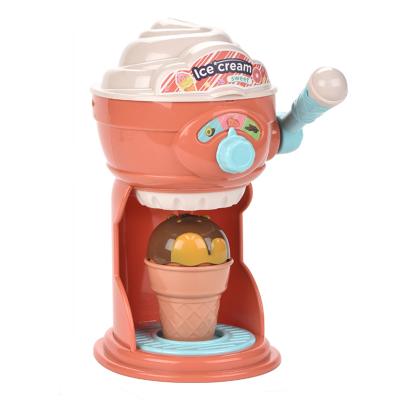 China Hot Selling Handy Fun Ice Cream Maker Toy Kids Ice Cream Set Toy Cart Toy for sale