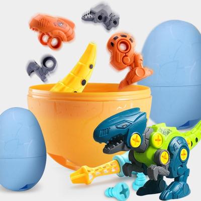 China Hot Selling Handmade Screw Disassembly Toy Assembly For Kids Toy Disassembly And Assembly Dinosaur Toys for sale