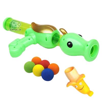 China Electronic Toy Hot Selling Factories Relieve Stress Against Dinosaur Pea Shooter Soft Bullet Gun Air Bullet Gun Dinosaur Soft Toys for sale