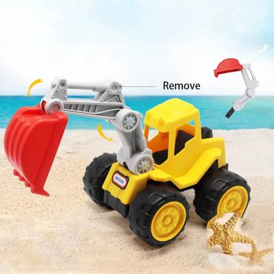 China Other Toy Vehicle Wholesale Children's Construction Truck Educational Plastic DIY Disassemble Excavators Truck Toy for sale